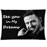 HipsterOne The Man of the Hour Movie Justin Timberlake Pillow Case 20x30 (Two sides) Custom Zipper Pillowcase