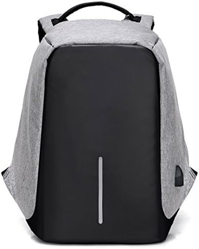 USB Charge Anti Theft Backpack Men 15Inch Laptop Backpacks Fashion Travel School Bags Bagpack Gray