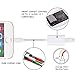 (Apple MFi Certified) Dual Lightning iPhone Splitter,iPhone Adapter Headphones Audio & Charge Cable Compatible iPhone 11 Pro X Xs Max Xr 7 8 Plus iPad, Support Calling Sync Music Control, iOS 12 13thumb 4