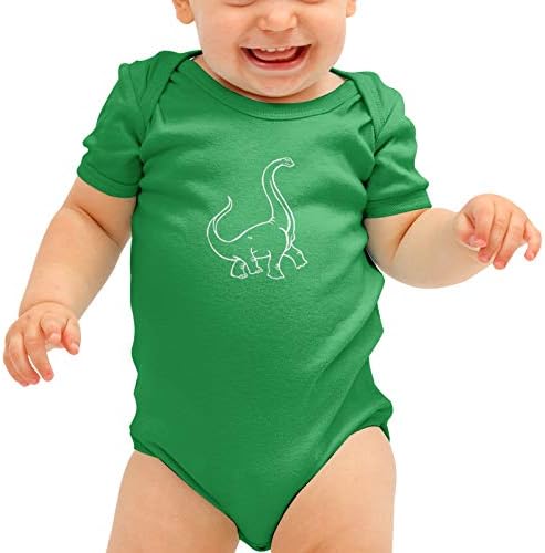 PPH Brontosaurus Dinosaur Boys and Girls Babygrow