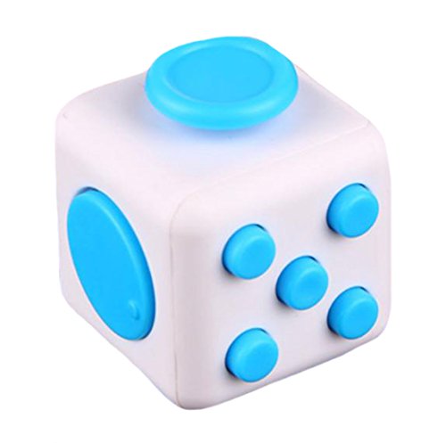 Maaax Cube Fidget Relieves Fidgeters Stress And Anxiety Attention Toy For Children And Adults Sky Blue Buy Online In Japan At Desertcart Jp Productid