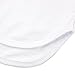 ZAN.STYLE Women's Loose Fit Tagless Long T-shirt, Solid Crew Neck and Short Sleeves (X-Large, White)