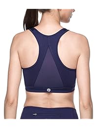 LAPASA - Barra deportiva para mujer Correas anchas antiirritantes, apoyo de impacto medio L07