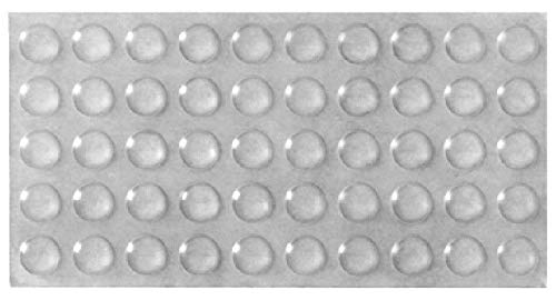 Gas N Pow3r x50 SOFT CLOSE CUPBOARD DOOR BUFFER RUBBER FEET PADS ADHESIVE BUMPER CUSHION 10mm