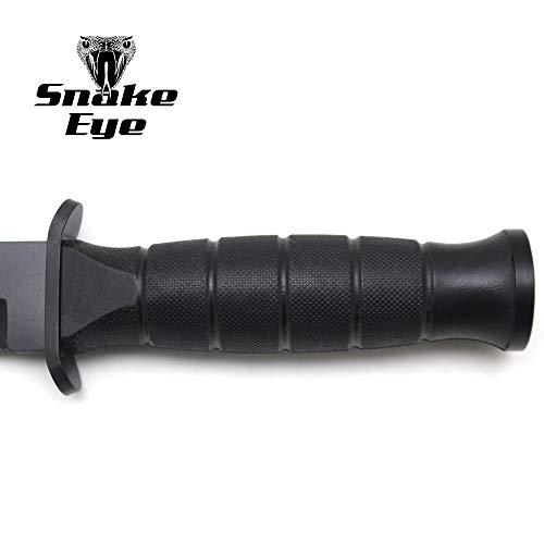 Snake Eye Tactical 10.5" Full Tang Fixed Blade Hunting Knife w/Nylon