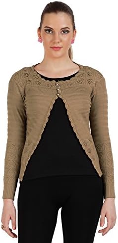 SKiDlers Women's Crochet Winter-Wear Shrug