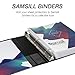 Samsill 100 Pack Heavy Duty Sheet Protectors, Non-Glare, 8.5x11 Inch Page Protectors for 3 Ring Binder, Letter Size Protectors, Reinforced Holes, Non-Glare Protector, Top Loading, Acid Free