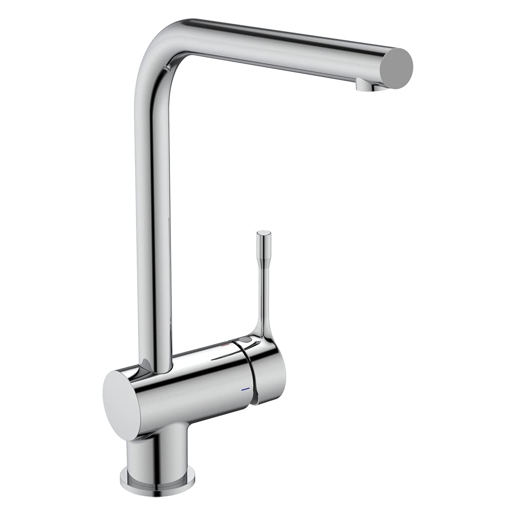 Ideal Standard Ceralook Single Lever l-Shape spout Kitchen tap, BD572AA, Chrome