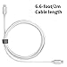 Onite 2M USB-IF Certified USB-C to USB-C Charge Cable for New MacBook Pro 13.3’’ 15’’, Nexus 5 X 6P, Pixel XL, Lenovo Yoga 910, Razer Blade Stealth, Nintendo Switch (6.6ft)
