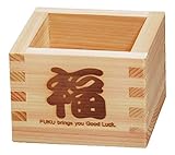 EDOYA Hinoki Wood Sake Cups (Set of 2) Japanese Box