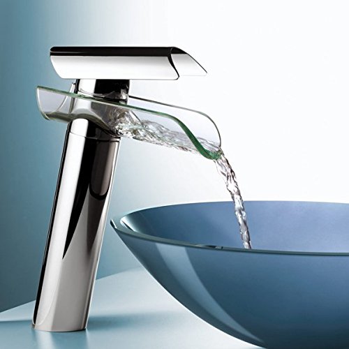 Torneira Misturador Monocomando Cascata Banheiro/Lavabo Bica Alta Napoli - Premierdecor