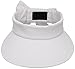 Lullaby Womens Summer UV Protective Wide Brim UPF 50+ Sun Visor White