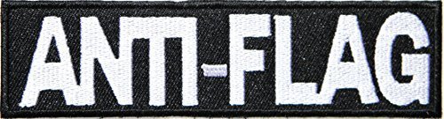 ANTI FLAG Logo Punk Rock Heavy Metal Music Band Jacket shirt hat blanket backpack T shirt Patch Embroidered Appliques Symbol Badge Cloth Sign Costume Gift