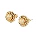 Fashion Ethiopian 1cm Small Ear Stud Wedding Earring for African Wedding