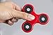YORKING Plastic Metal 608 Bearing EDC Hand Fidget Spinner Toy Spinners Toys Relieve Stress Anxiety and Boredom All At Your Finger Tips (608-2RS Red)