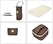 SoHo Canvas Diaper Tote Bag 7pc, Brown Monkies