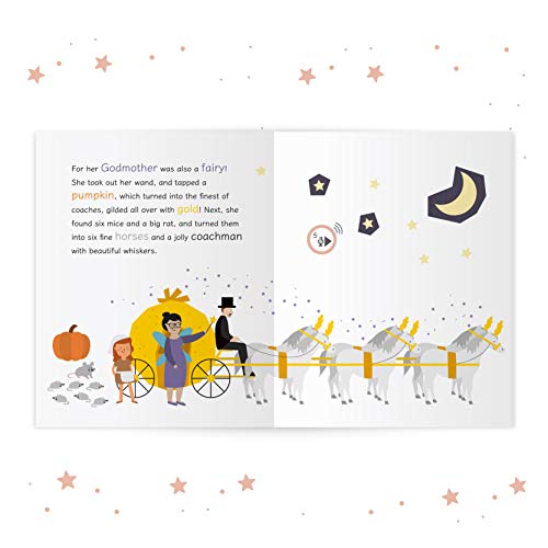 Cali's Books Cinderella Recordable Storybook for Children. Record Your