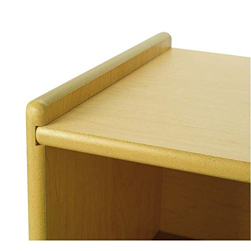 Angeles Value Line Toddler 2-Shelf Storage - 48" by 12" by 23" - Perfect for Books, Puzzles, General Supplies - Low Height Ideal for Young Children to Access Contents - Easy to Assemble and Clean