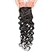 Klaiyi Brazilian Natural Wave 4X4 Free Part Lace Closure Unprocessed 100% Human Hair Extensions Natural Color (10inch, closure)