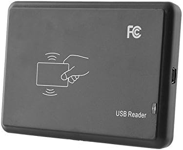 DollaTek 125Khz USB RFID Contactless Proximity Sensor Smart ID Card Reader EM4100, Black - Image 4