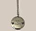 Father Daughter Necklace - Stainless Steel Laser Engraved Pendant - Personal Gift from Dad