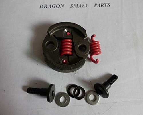 Corolado Spare Parts, Clutch Assembly 8000 RMP for Zenoah G230 G260Rc Hpi Km 1/5 Baja 5B 5T & More 23Cc 26Cc 32Cc R/C Hobby Racing - (Type: Clutch and Screws)