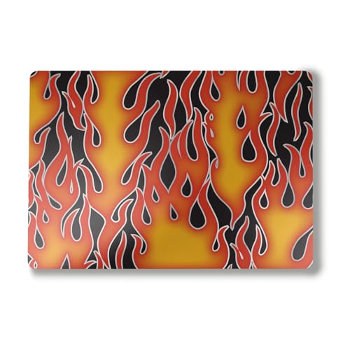 Laptop Skin Compatible with Alienware M18 R2 (2024) - Hot Flames - Premium 3M V…