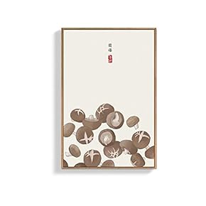 Framed Canvas Wall Art for Living Room, Bedroom Chinese Traditional Lucky Pattern Canvas Prints for Home Decoration Ready to Hanging - 16x24 inches