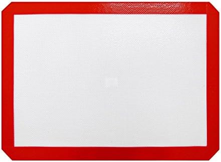 Foodservice Essentials BPM-1 Non-Stick Silicone Baking Mat (Half Size, 17 by 11-Inch)