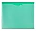 Nova Filer Waterproof Poly-File Folders with Top Tab, Letter Size, Assorted Colors, 10pcs Pack