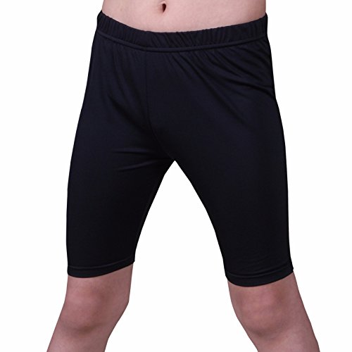 boys black compression pants