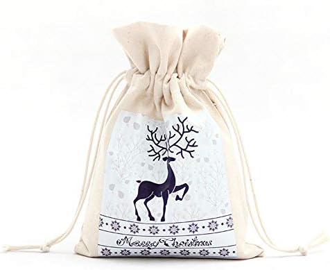 10 Pcs Jute Sacks Small Fabric Bag With Drawstring, Linen Jewelry Bags, For Advent Calendar Party Favors And DIY Crafts