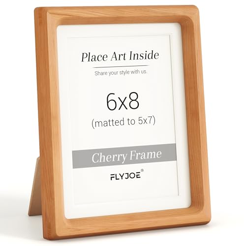 USA-Sourced Hardwood Cherry Photo Frame 6x8