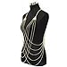 JOJO & LIN Sexy Gold Body Chain Jewelry Fine Chain Harness Body Chains for Women Body Jewelry