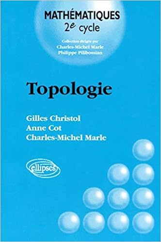 Amazon Fr Topologie Christol Gilles Cot Anne Marle Charles Michel Livres