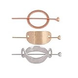 Joyci 3Pcs Fashion Women's Hair Pin Hair Fork Slide Tuck Hair Clip Accessory (C)