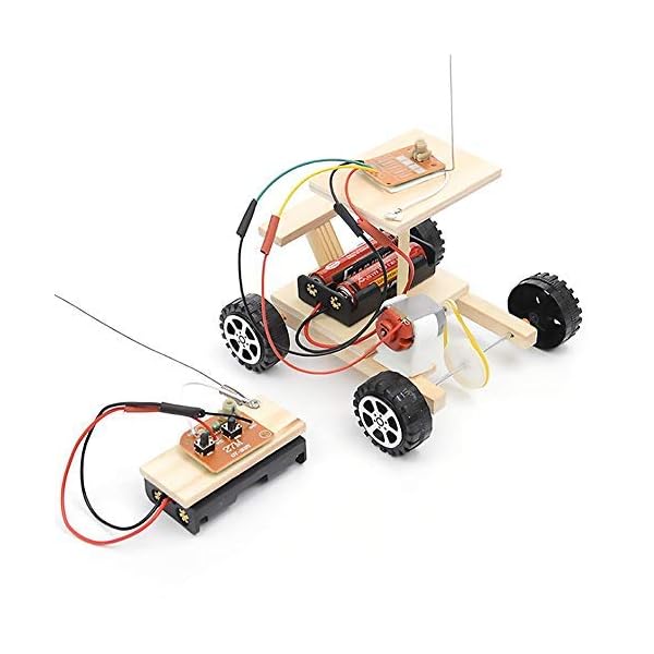 Montage Auto Modell DIY Montiert RC Auto Spielzeug Elektrische Fernbedienung Fahrzeug Kit Kinder Handgemachte Playset…