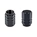 SUBANG 24pcs Valve Stem Caps Car Auto Tyre Tire Valve Stem Covers Caps, Black