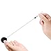 LGEGE 20Pcs NEW Black Keys-ids-badges ID Badge Key Card Name Tag Holders（Retractable Reel）with Belt Clip