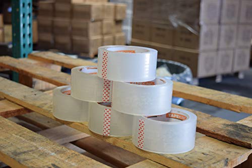 Tape King Extra Quiet Packing Tape - 6-roll Pack, 60 Yards Per Roll, 2 Inch Wide, 2.6mil Thick, Heavy Duty and Extra Quiet Commercial Packing Tape for Moving, Packaging, Shipping, Office - Thumbnail 2