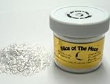Crystal Flashing Pearl Mica 1oz, High Glitter Factor, Cosmetic Mica, Slice of the Moon