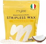Mylee Professional Hard Wax Beads 500g Coconut Arnica Italy Stripless Wax view 1