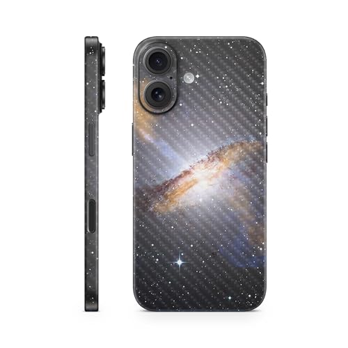 Carbon Fiber Phone Skin Compatible with Apple iPhone 16 - Centaurus - Premium 3…