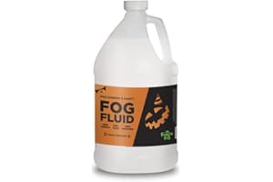 Froggy's Fog Halloween and Party Fog Fluid, High Output Long-Lasting Fog Juice for 400-1500 Watt Water-Based Fog Machines, Great for Pro & Home Haunters, Theatrical Effects, DJs, & More, Half Gallon