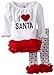 Mud Pie Baby Girl Holiday Two Piece Playwear Set, Multi Colored, 0 6 Months