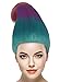 Troll Style Ombre Wig w/Wig Cap for Halloween Cosplay Costume Party