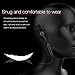 Bluetooth Running Headphones, Wireless V4.1 Sports Sweatproof Earphones Noise Cancelling Earbuds for Gym Built-in Mic Compatible iPhone X/8/7/6, Samsung S9/S8 Note 8/7 and Android Smartphones (Black)