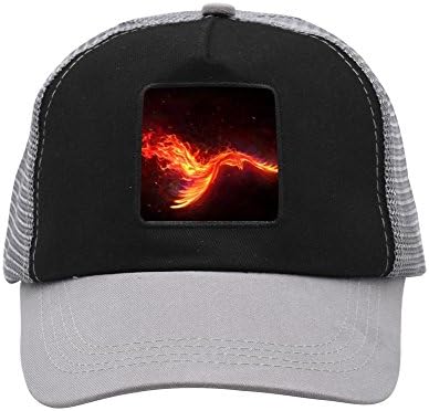 Fire Phoenix Funny Party Hats Adult Trucker Cap Hat