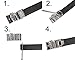 Platinum Hanger Mens Genuine Leather Dress Belt - Automatic Sliding Buckle Ratchet Belt, Adjustable Track Belt, Black-010