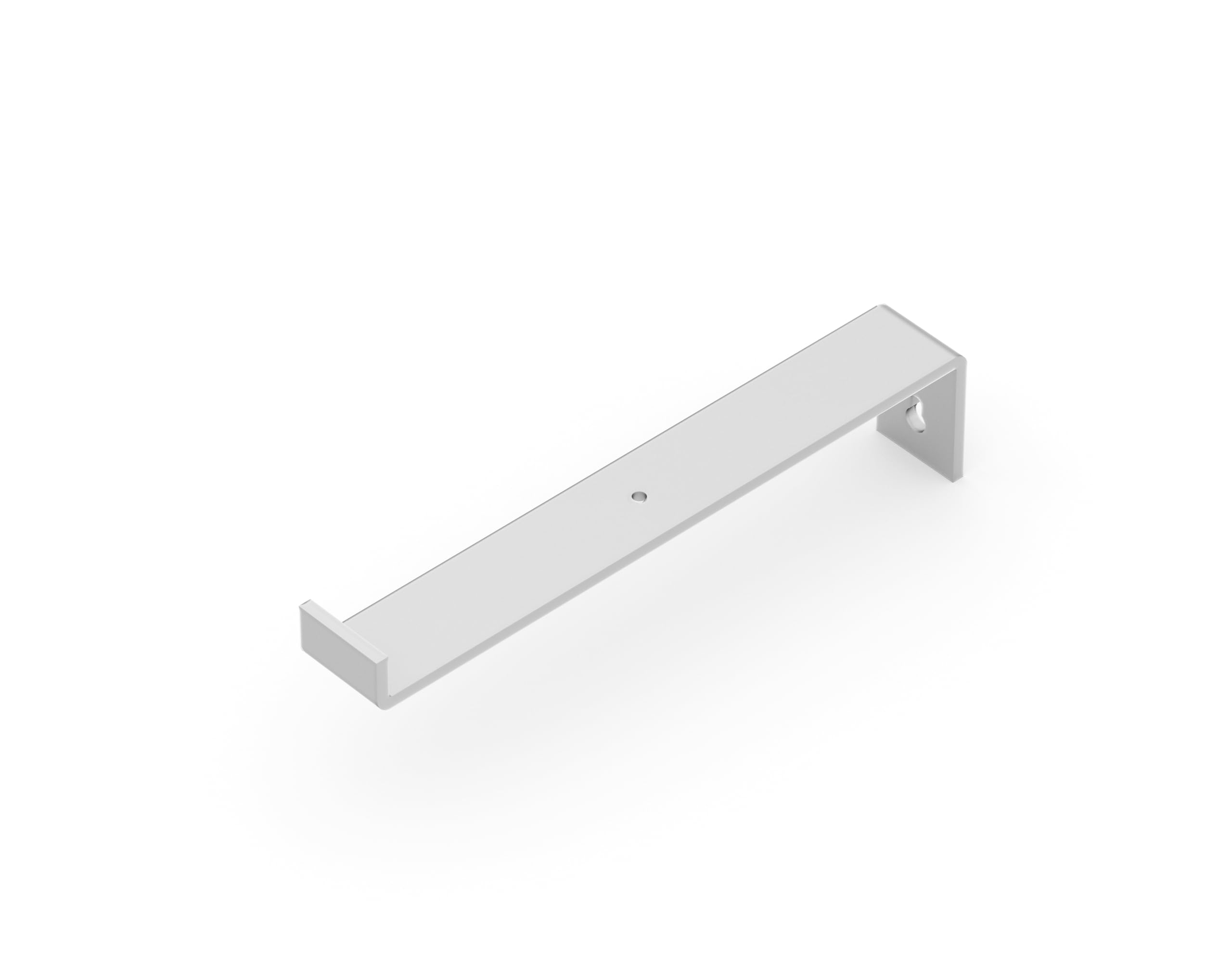 Alberts 805746 Shelf Brackets Ben, White Aluminium, 62 x 209 x 30 mm